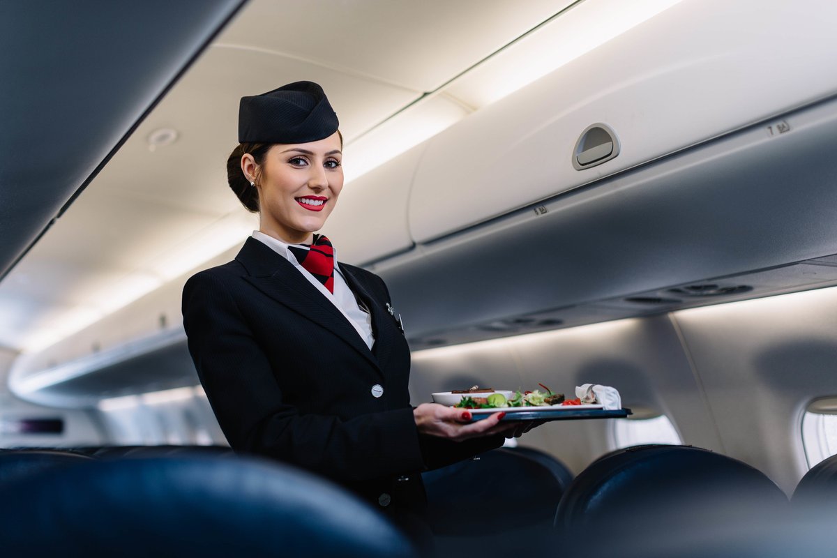 Cabin flight attendance crew